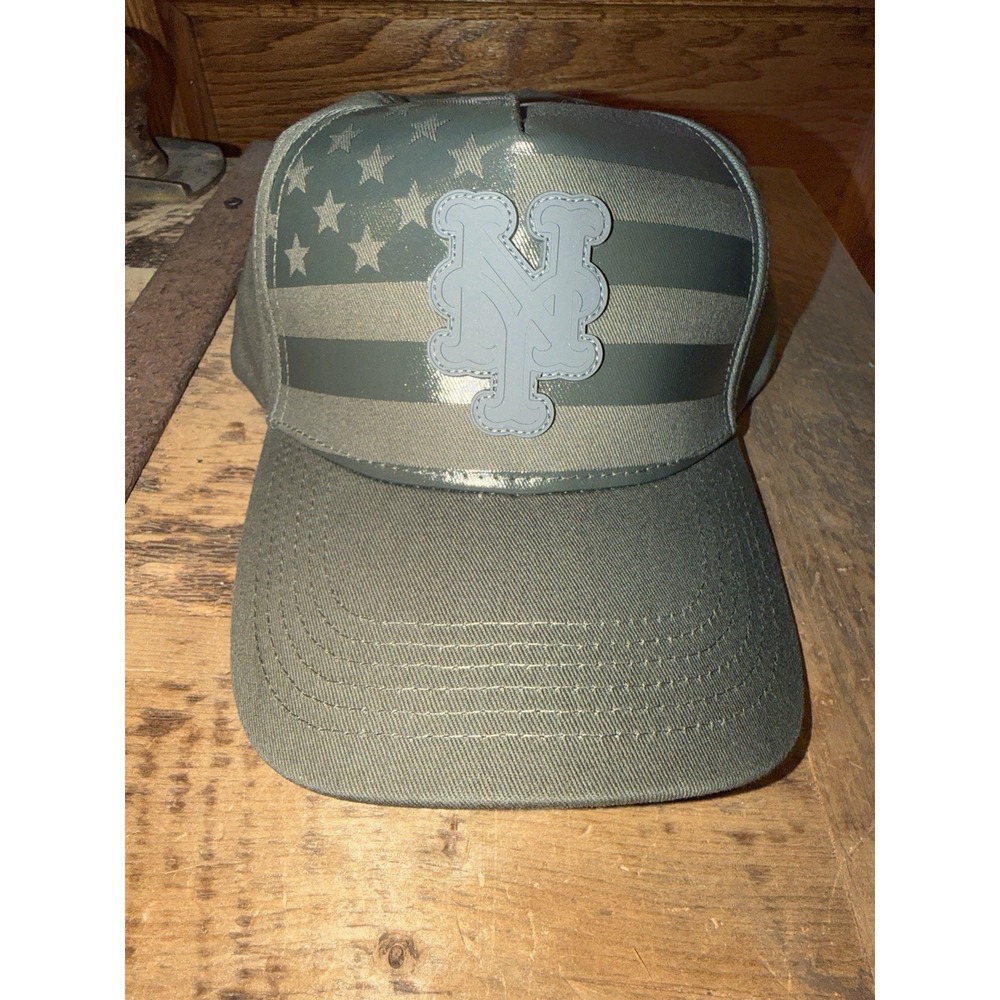 New York Mets Camo Trucker Hat Military Appreciation Night SGA 7/8/26 Camo NEW